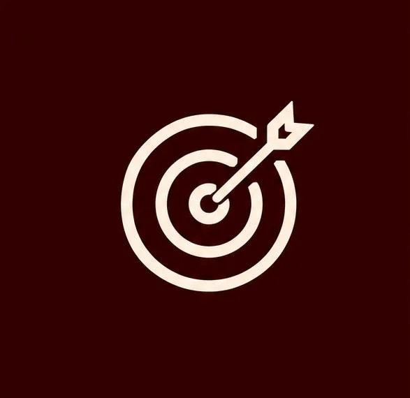 Target with arrow icon representing a strategy-first approach